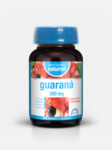 Guarana 500 mg – 60 comprimidos – Naturmil