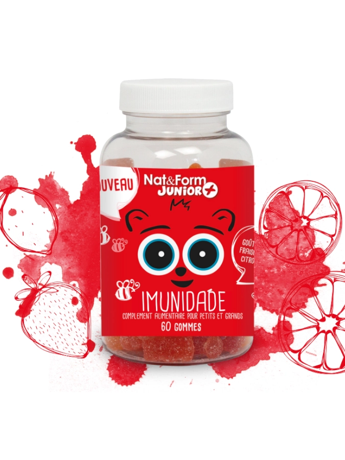 Super Ursinhos Imunidade – 60 gomas – Nat&Form Junior