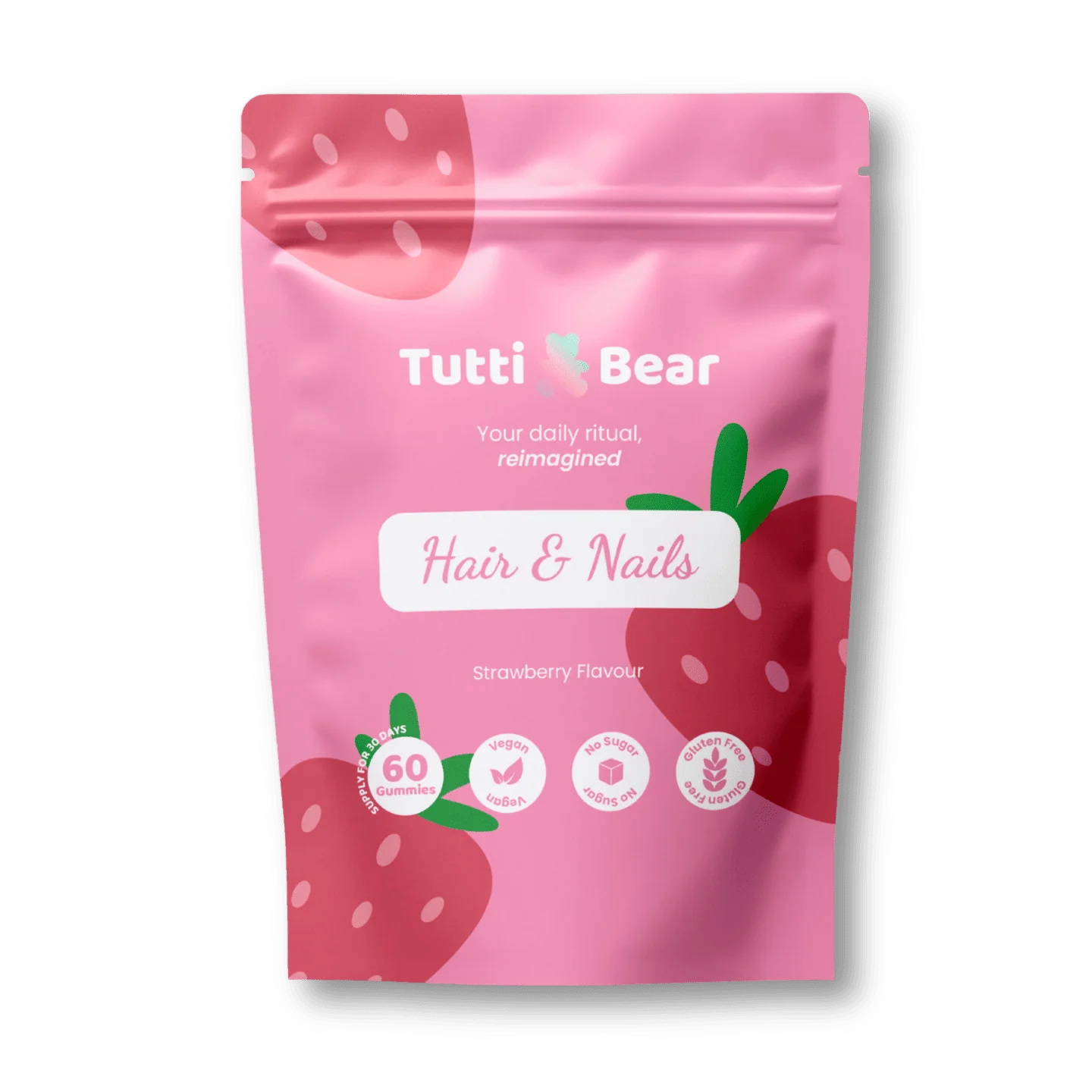 Tutti Bear Cabelo & Unhas 60 Gomas